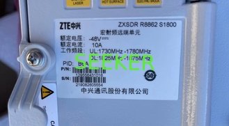 China ZTE ZXSDR R8862A S1800 -48V 10A UL:1730MHZ-1780MHZ DL:1825MHZ-1875MHZ B6A PN:129556431016 supplier