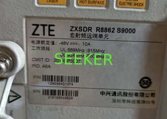 China ZTE ZXSDR R8862 S9000 -48V 10A UL:889MHZ-915MHZ DL:934MHZ-960MHZ A6A PN:129556431074 supplier