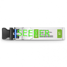 China Alcatel-Lucent 3HE04823AA Compatible 10GBASE-LR SFP+ 1310nm 10km DOM Duplex LC SMF Optical Transceiver Module supplier