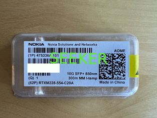 China NOKIA 47336A.101 AOME 10G SFP+ 850NM 300M (52P)RTM228-554-C20A supplier