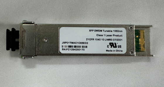China JXP01TMAC1CX53C2 XFP Tunable DWDM 1550nm Optical Module supplier