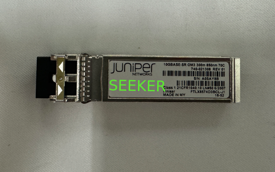 JUNIPER EX-SFP-10GE-SR FTLX8574D3BCL-J1 10GBASE-SR O3 300M 850NM Optical transceiver