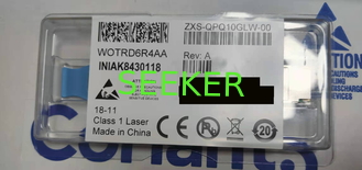 China ZXS-QPQ10GLW-00  - 40G QSFP Module 10KM  4 x InfiniBand QDR(10Gbps), 40G Ethernet (41.25Gbps), OTU3 (43.01Gbps) INFINERA supplier