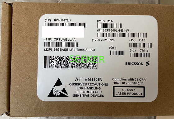 Ericsson RDH10275/3 R1A SFP28 25GBASE-LR I-Temp 10km 1310nm CRTUAGLLAA supplier