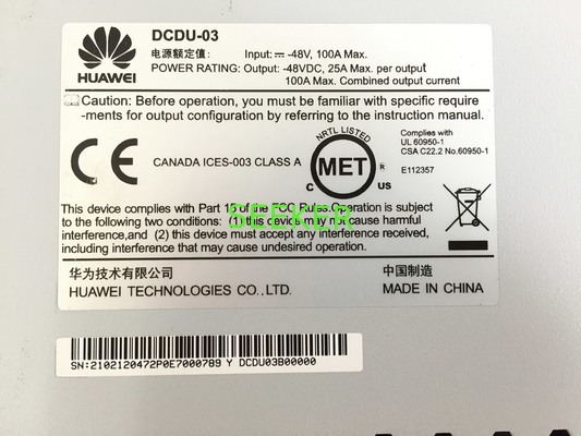 02120479(WD2E3DCDUC) DCDU-03 For HW BTS3900 2G supplier