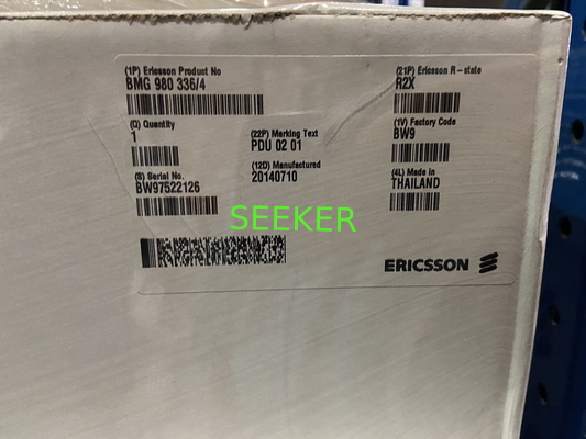 Ericsson PDU 02 01 Module BMG 980 336/4 Power Distribution Unit LTE System BMG980336/4 supplier