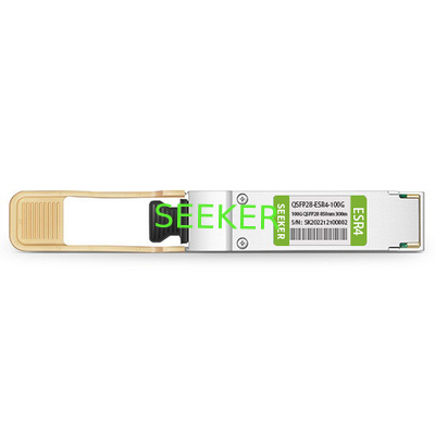 Generic Compatible 100GBASE-ESR4 QSFP28 850nm 300m DOM MTP/MPO-12 MMF Optical Transceiver Module supplier