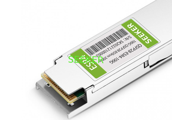 Generic Compatible 100GBASE-ESR4 QSFP28 850nm 300m DOM MTP/MPO-12 MMF Optical Transceiver Module supplier