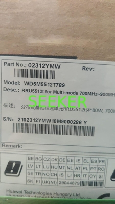 HW RRU5512t(4X80W) for Multi-Mode 700MHZ-900MHZ WD5M5512T789 02312YMW supplier