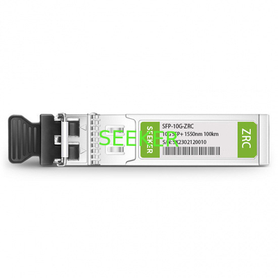 Cisco SFP-10G-ZRC Compatible 10GBASE-ZR SFP+ 1550nm 100km DOM Duplex LC SMF Optical Transceiver Module supplier