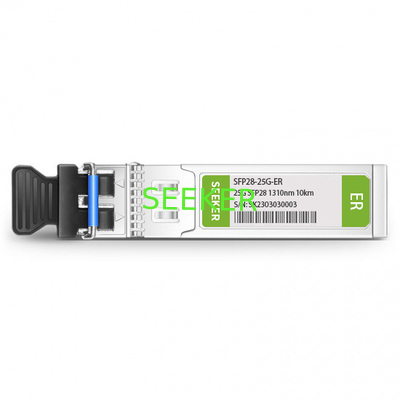 Alcatel-Lucent SFP28-25G-ER Compatible 25GBASE-LR SFP28 1310nm 10km DOM Duplex LC SMF Optical Transceiver Module supplier