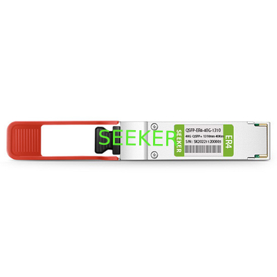 Juniper QSFP-ER4-40G-1310 Compatible 40GBASE-ER4 QSFP+ 1310nm 40km DOM Duplex LC SMF Optical Transceiver Module supplier