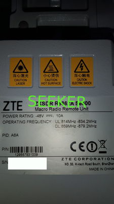 ZTE 129557931009 ZXSDR R8862A S8500 R8862AS8500 850 MHz Tx: 859– 894 MHz UMTS/LTE Rx: 814 – 849 MHz