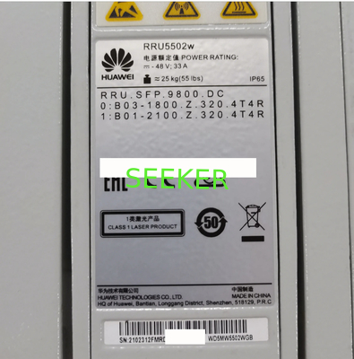 HW RRU5502W 02312FMR WD5MW5502WGB RRU SFP 9800 1800/2100MHZ 4T4R supplier