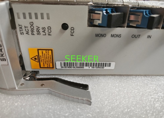 HW OptiX OSN 6800 and 8800 SRAU TN11SRAU02 03031KBG Super C-band Backward Raman and Erbium Doped Fiber Hybrid Optical Amplifier Unit (MAX -7dBm LINE IN and MAX 20dBm OUT, Gain 27~38dB for G.652) supplier