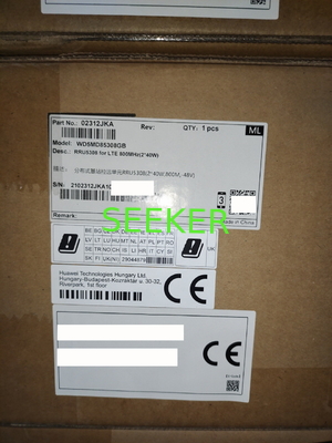 RRU5308 for LTE 800MHz(2*40W) 02312JKA WD5MD85308GB supplier