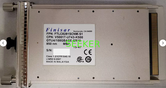 V50017-U743-K500 OTU4/100GBASE-SR10 NOKIA SIEMENS NETWORKS CFP 100G SR10 FINISARFTLC8281SCNM-S1 supplier