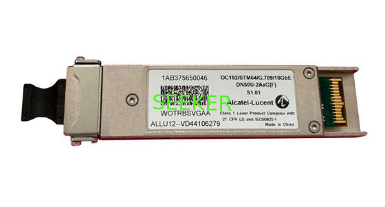 ALCATEL LUCENT 1AB375650046 XFP DWDM C Band tunable 10G 80km OC192