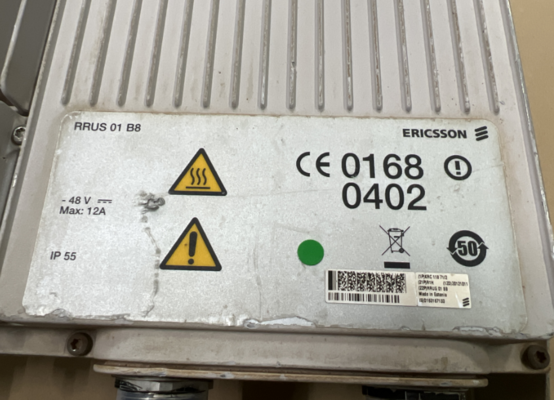 Ericsson RBS6601 RRU RRUS 01 B8 KRC11871/2 LTE Radio Remote Unit RRUS01 B8 supplier