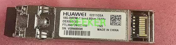 HW 02311GSA 10G-DWDM-C band-80km -TSFP+ OSX08C00 FTLX6872MCC-HW supplier