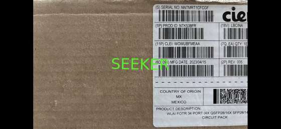 Ciena NTK538FR FOTR 34Port 4xQSFP28/16xSFP28/14xSFP WOWUBFMEAA supplier