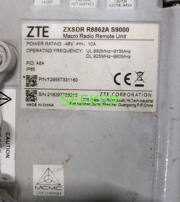 ZTE ZXSDR RRU R8862A S9000 Radio Unit UL:880MHz~915MHzDL:925MHz~960MHZ supplier