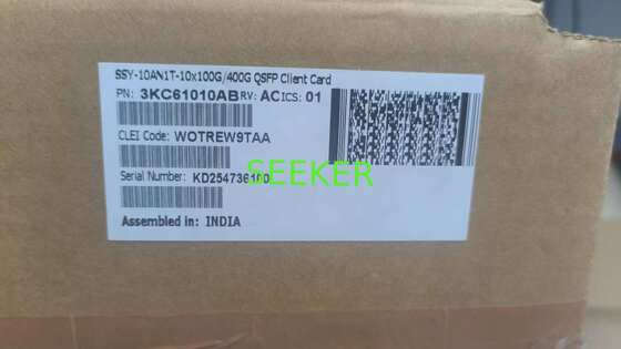 NOKIA 10AN1T-10x100G/400G QSFP Client Card  3KC61010AB