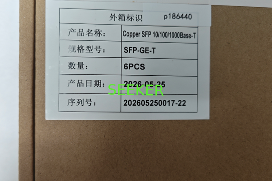 Coriant P186440 Compatible TAA 10/100/1000Base-TX SFP Transceiver (Copper, 100m, RJ-45)