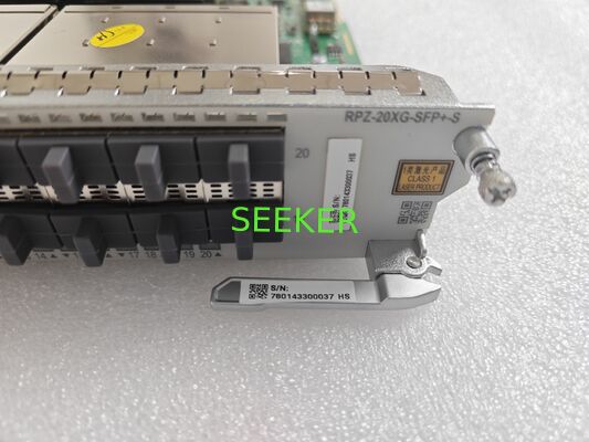 ZTE ZXR10 M6000-18S RPZG-20XG-SFP+-S Physical Line Interfaces and Service Cards