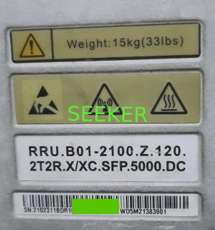 02311BDR WD5M21383901 RRU3839 2100MHZ 2T2R 2x60W HW supplier