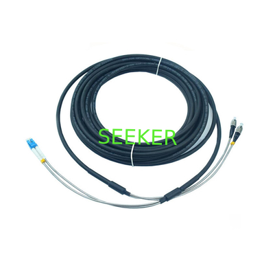100m Optical Cable Assembly / DLC / DLC / GYFJH / 2 Core Outdoor Protected Branch Cable supplier