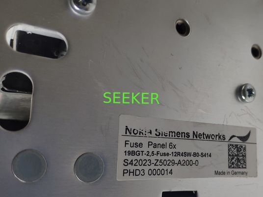 NOKIA SIEMENS NETWORKS Fuse Panel 6x 19BGT-2,5-Fuse-12R4SW-B0-S414 S42023-Z5029-A200-0 PHD3 000014 supplier