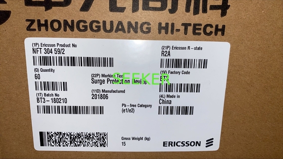 NFT 304 59/2 ERICSSON EF-114210-01 -48 VDC OVERVOLTAGE ARRESTER SURGE PROTECTION NFT30459/2 supplier