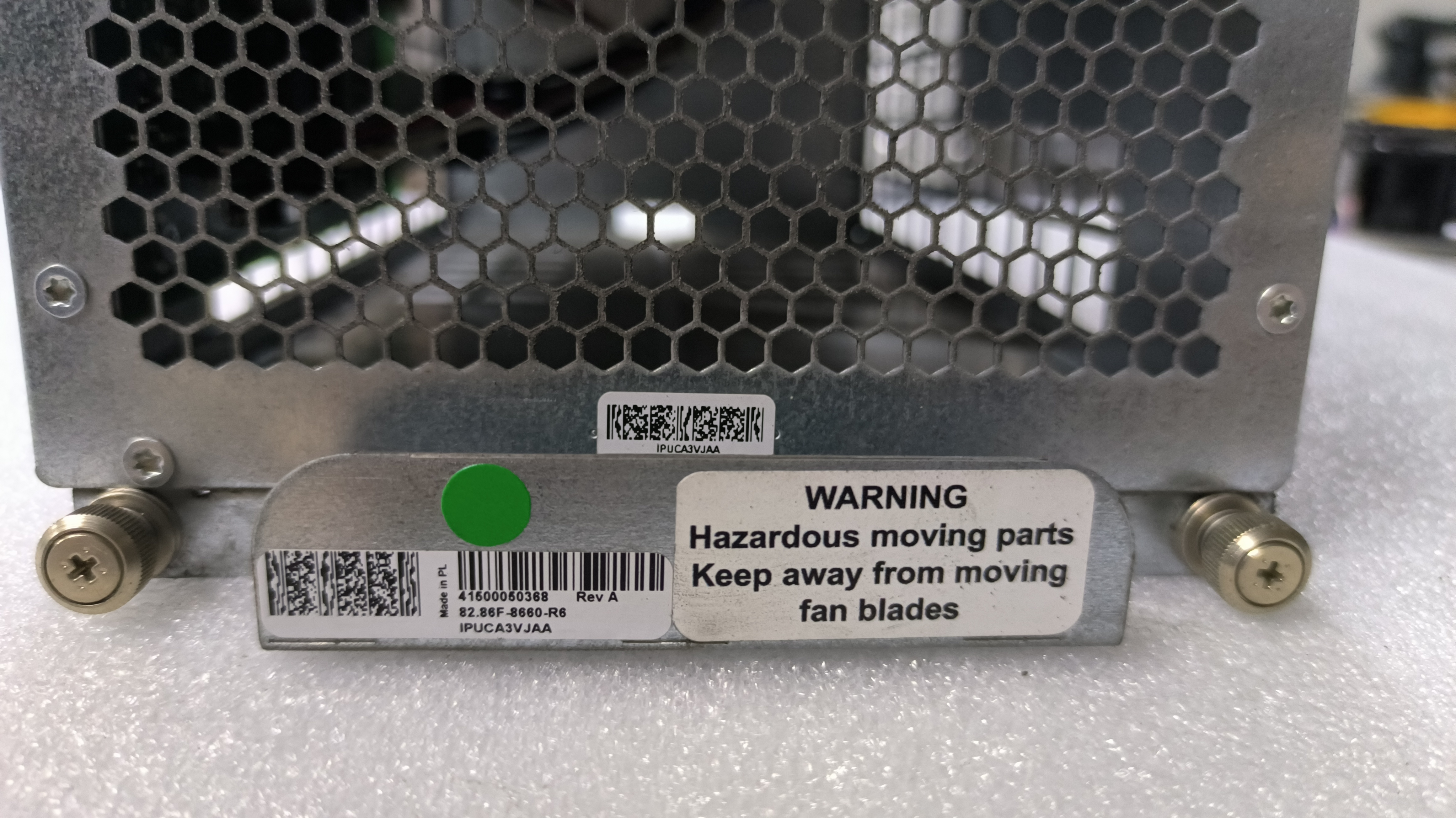 Coriant 8602 Router Tellabs 8660 Coriant IPUCA3VJAA 82.86F-8660-R6 rev A module COOLING FAN