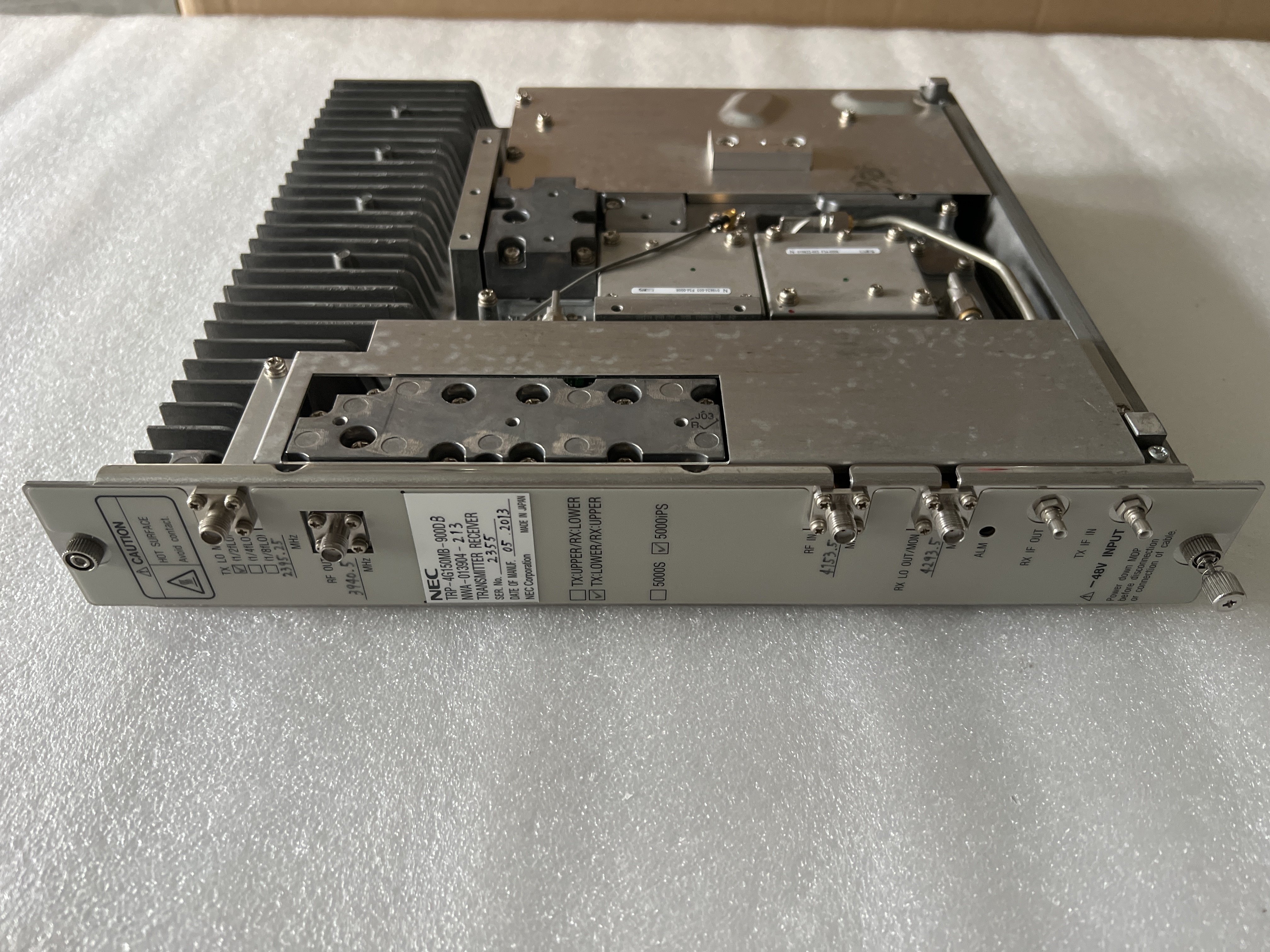 NEC 5000 SERIES NWA-013904 TRP-4G150MB-900DB Microwave Radio ...