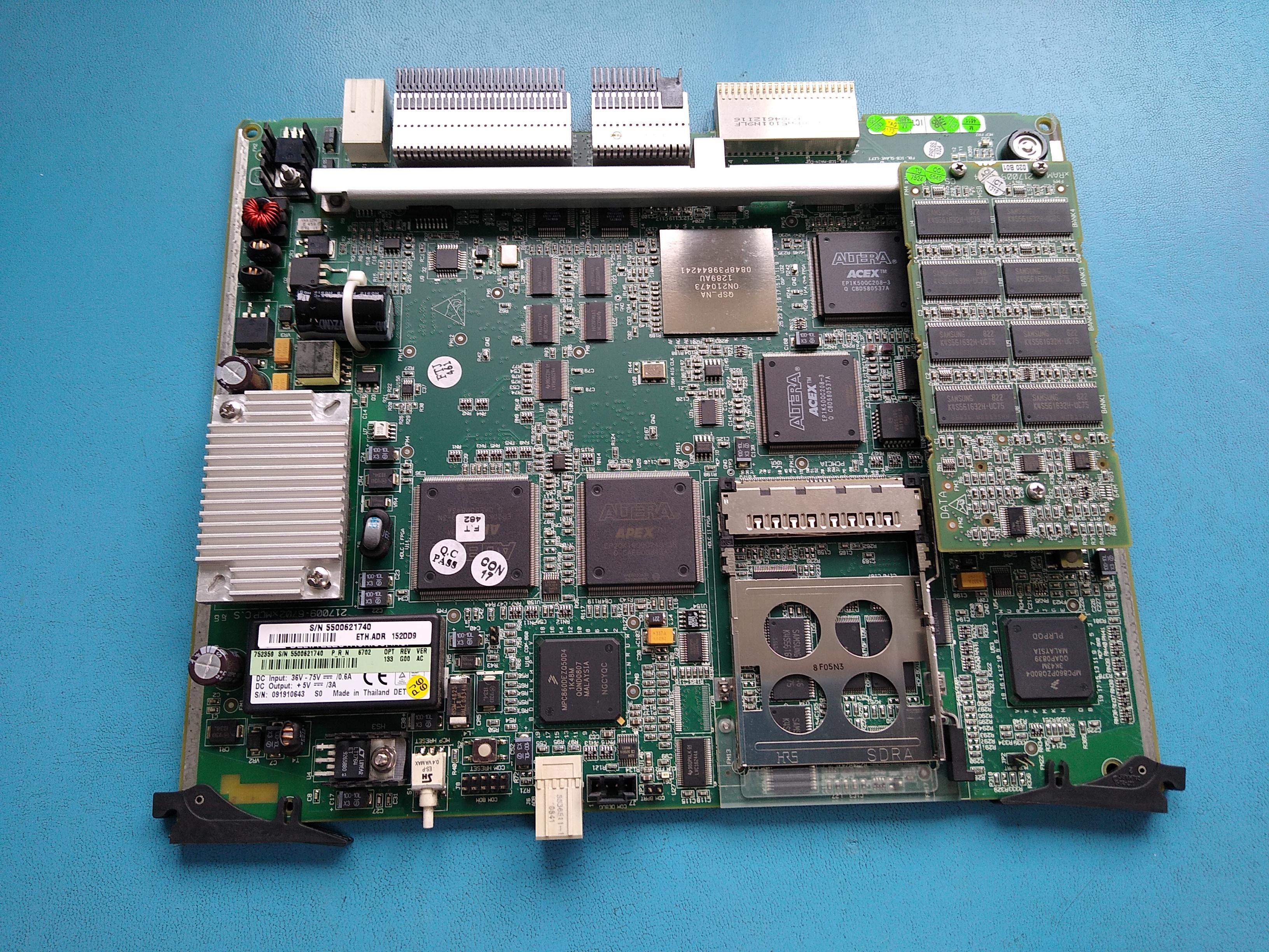 Ecgi Telecom ECI Telecom XMCP-R 752359 Module Card P-B2G G258