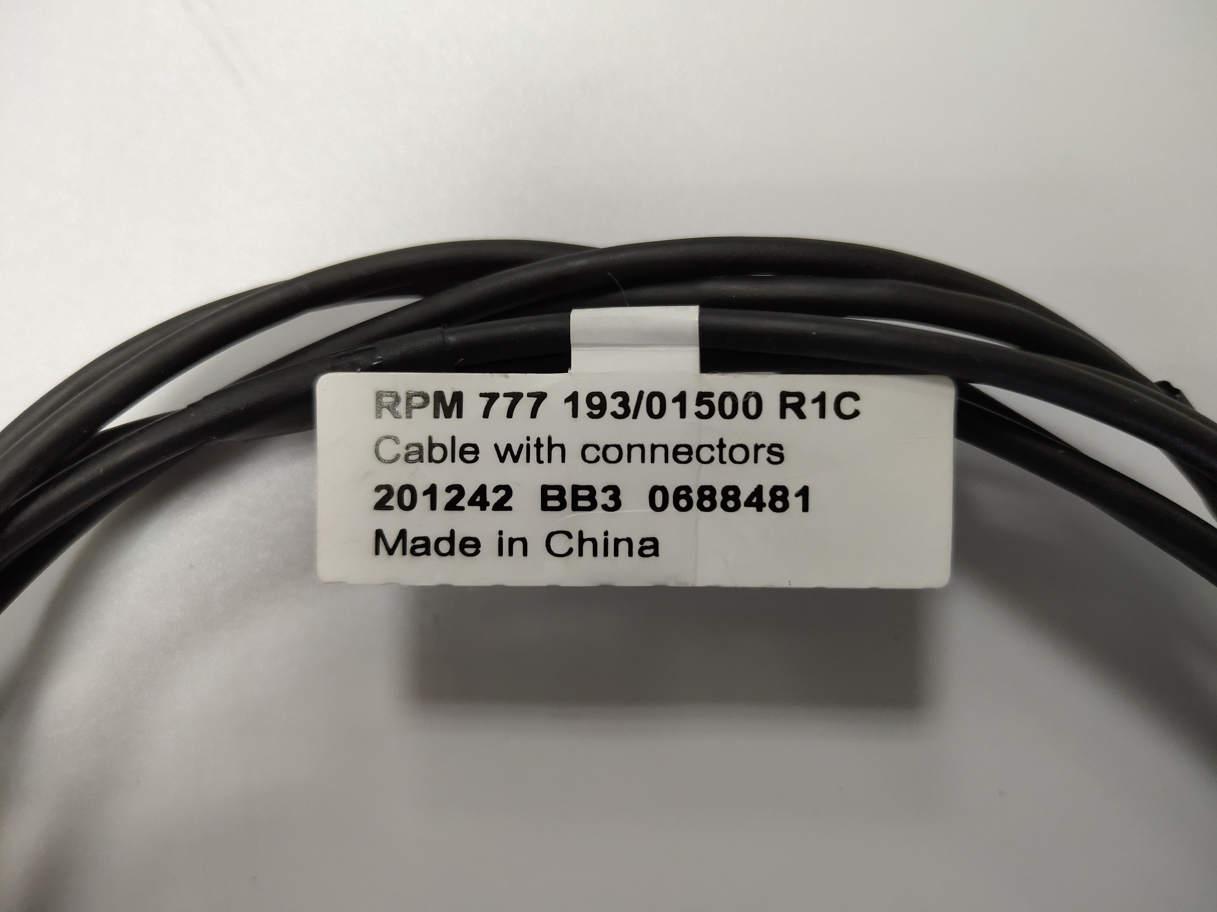 Cable Rpm 919 RPM777193/01500 R1C Cable with Connectors ERICSSON